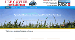 Desktop Screenshot of lee-govier.com
